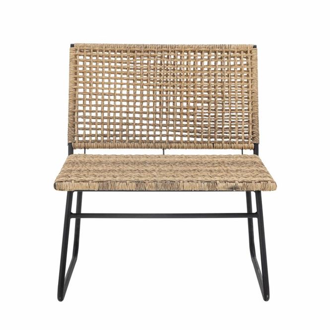 Hovedbilde Bloomingville Vallone Loungestol Natur 2 stk