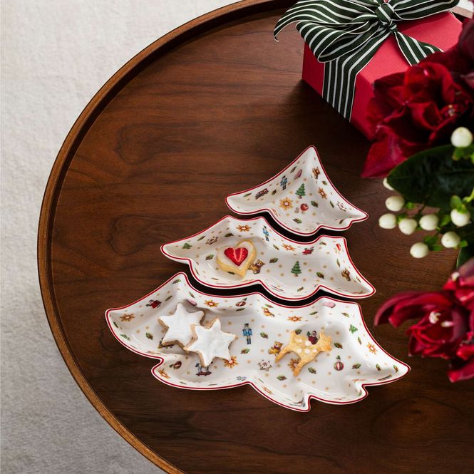 Hovedbilde Villeroy & Boch Toy's Delight Skåler Juletre 3 ...