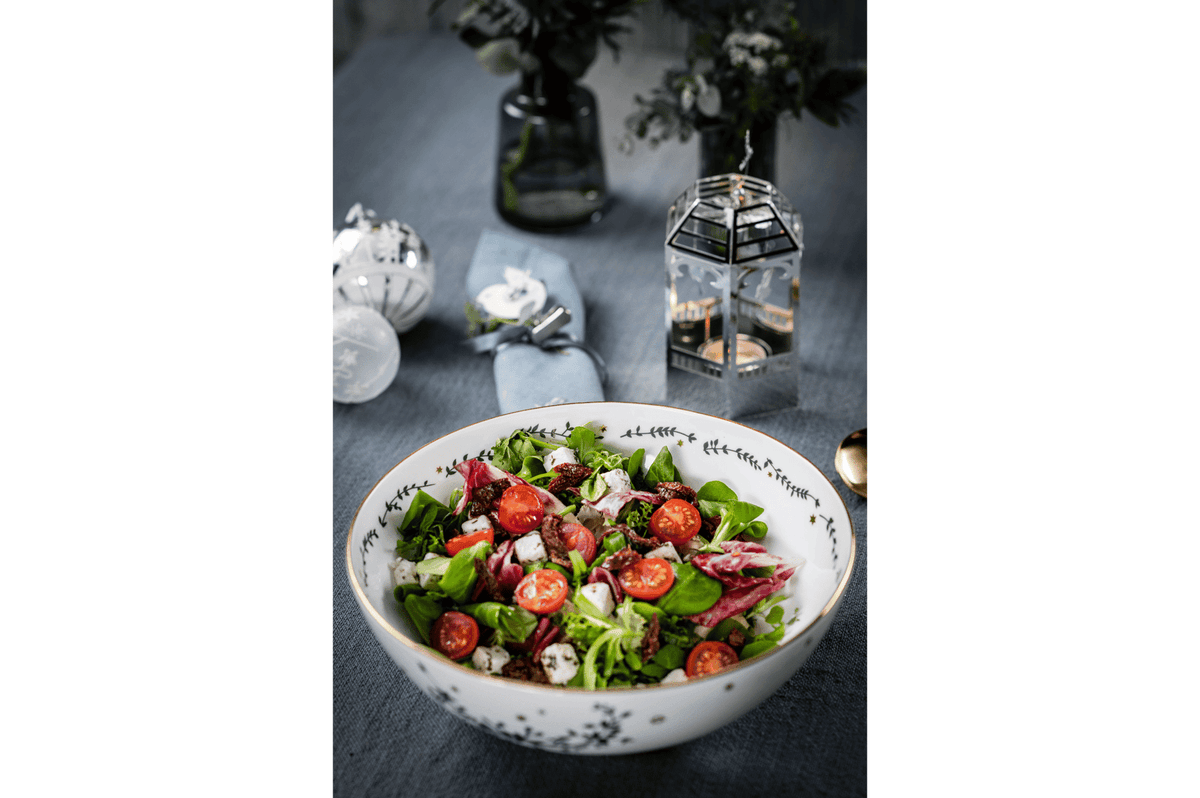 Jette Frölich Winter Stars skål 25 cm