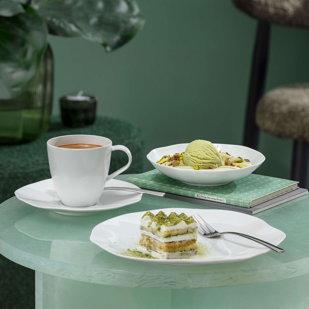 Villeroy & Boch Pura Skål til Kaffekopp 16 cm Hvit
