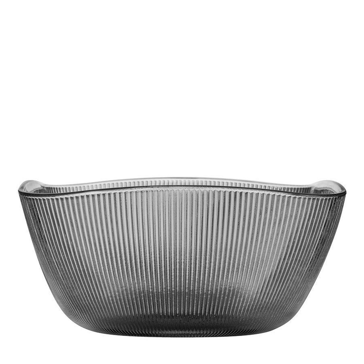 Hadeland Glassverk Siri Bolle 23 cm Røkgrå