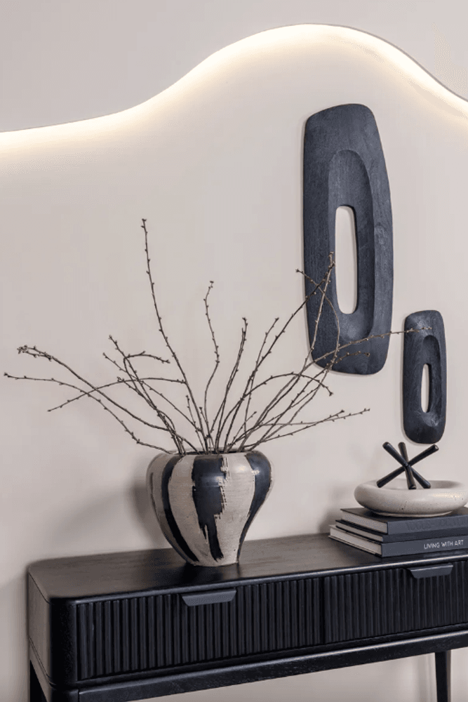 Trend Collection Mesa Konsollbord Svart 120 x 40 x 76 cm