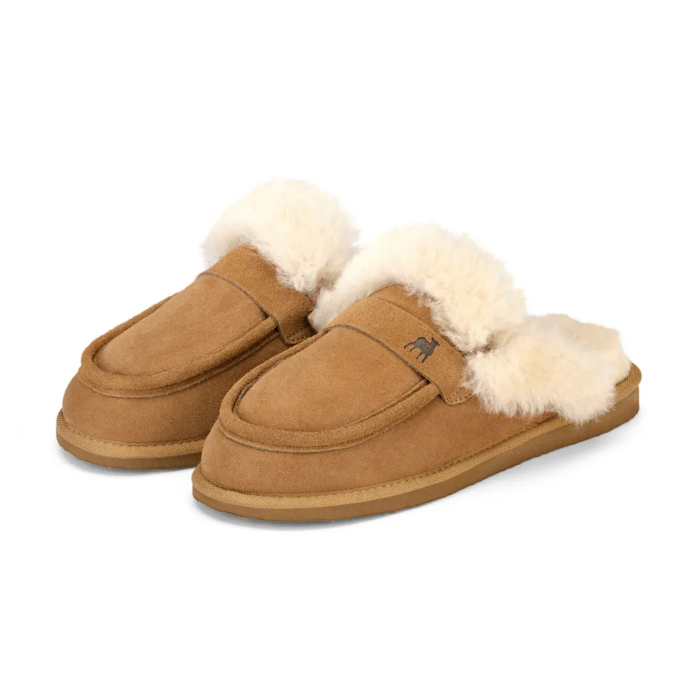 Shepherd Cabris Tøfler Unisex Chestnut