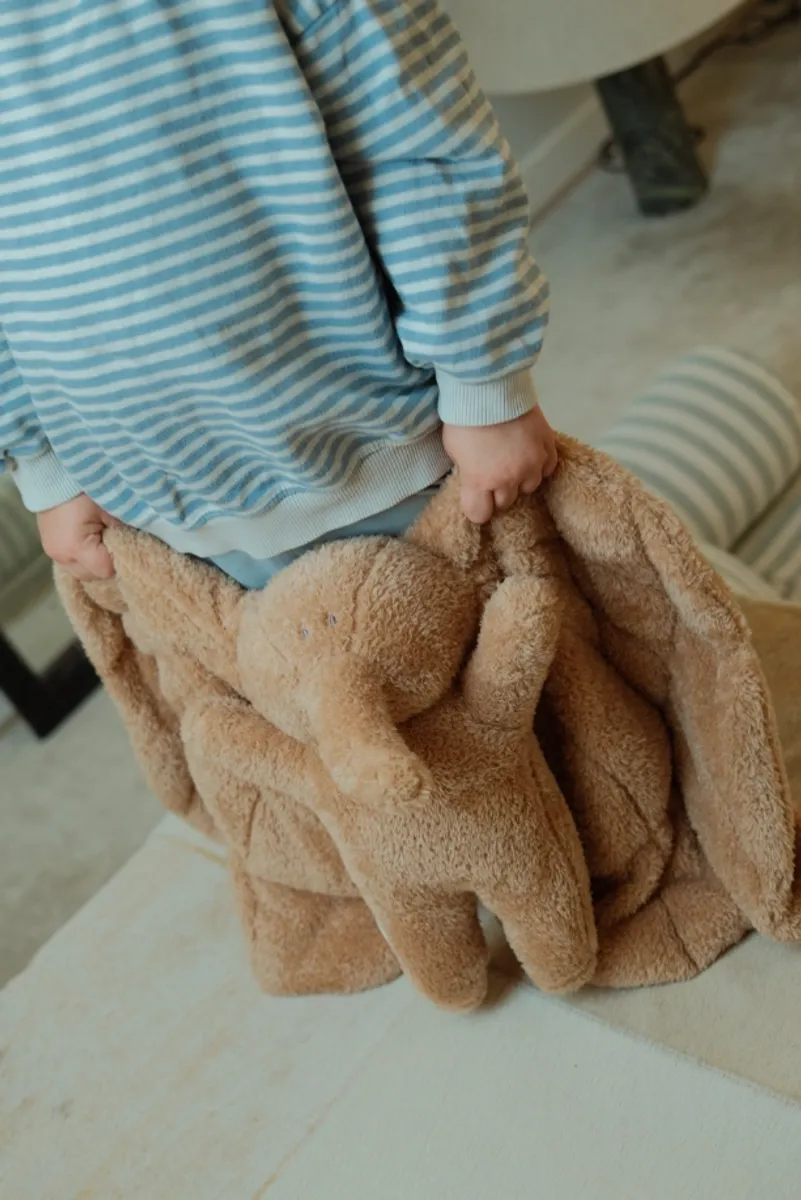 Membantu Magma Stor Vektbamse Elefant Brun
