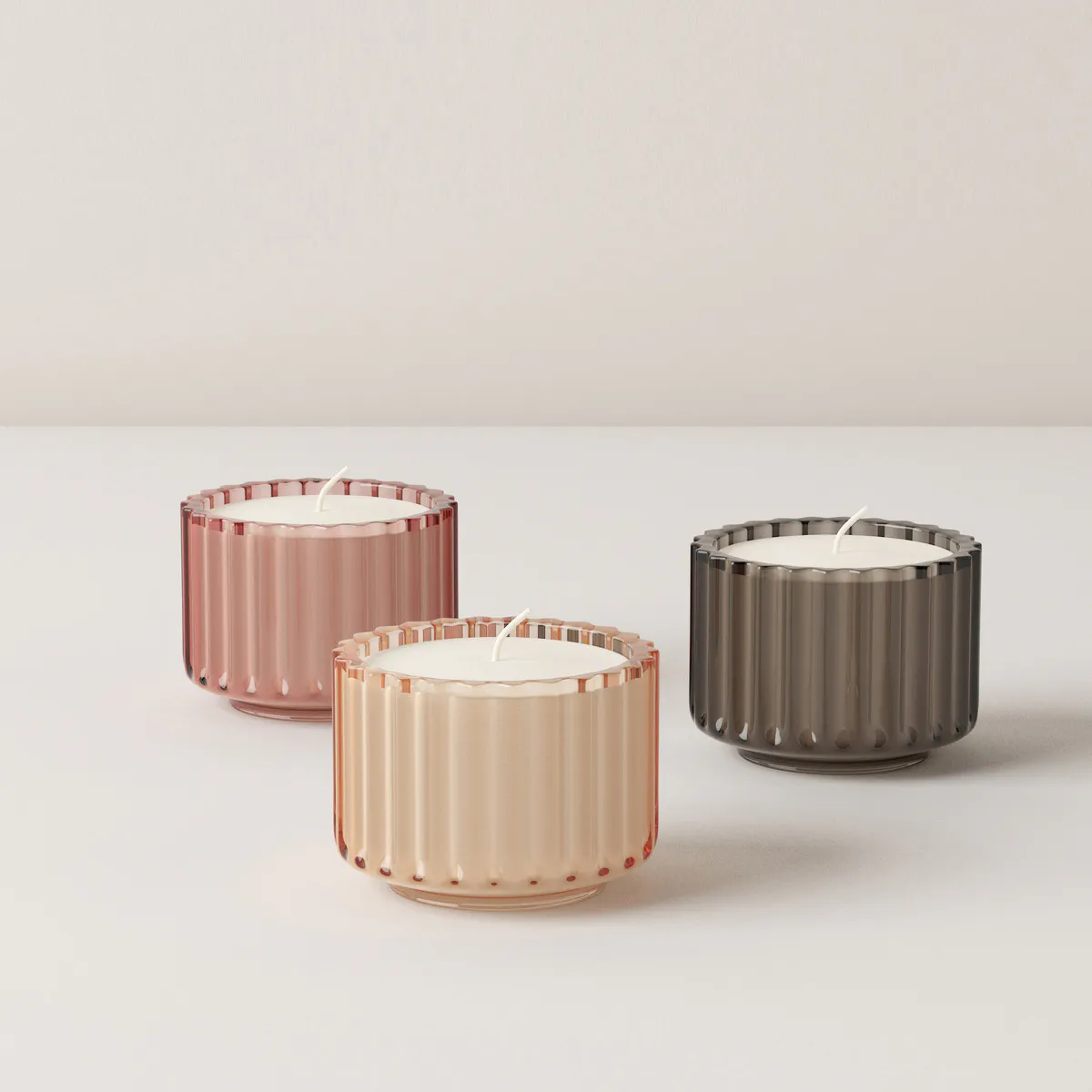 Lyngby Porcelæn Telysholder Glass Klar Liten H5,5 cm
