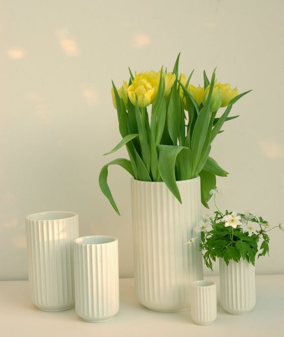 Hovedbilde Lyngby Porcelæn Vase 25 cm Hvit