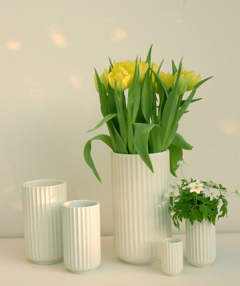 Lyngby Porcelæn Vase 25 cm Hvit