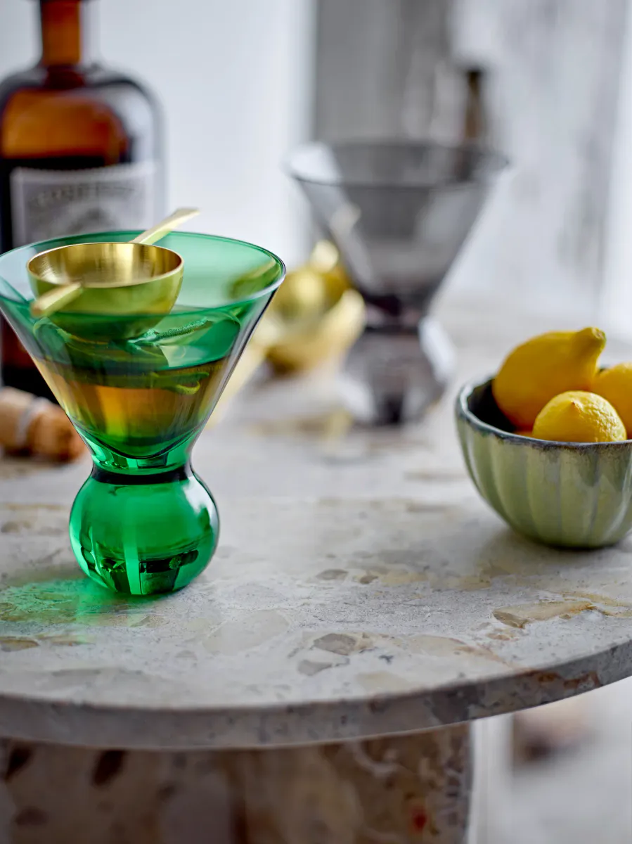 Bloomingville Corliss Cocktailglass 4 stk Grønn
