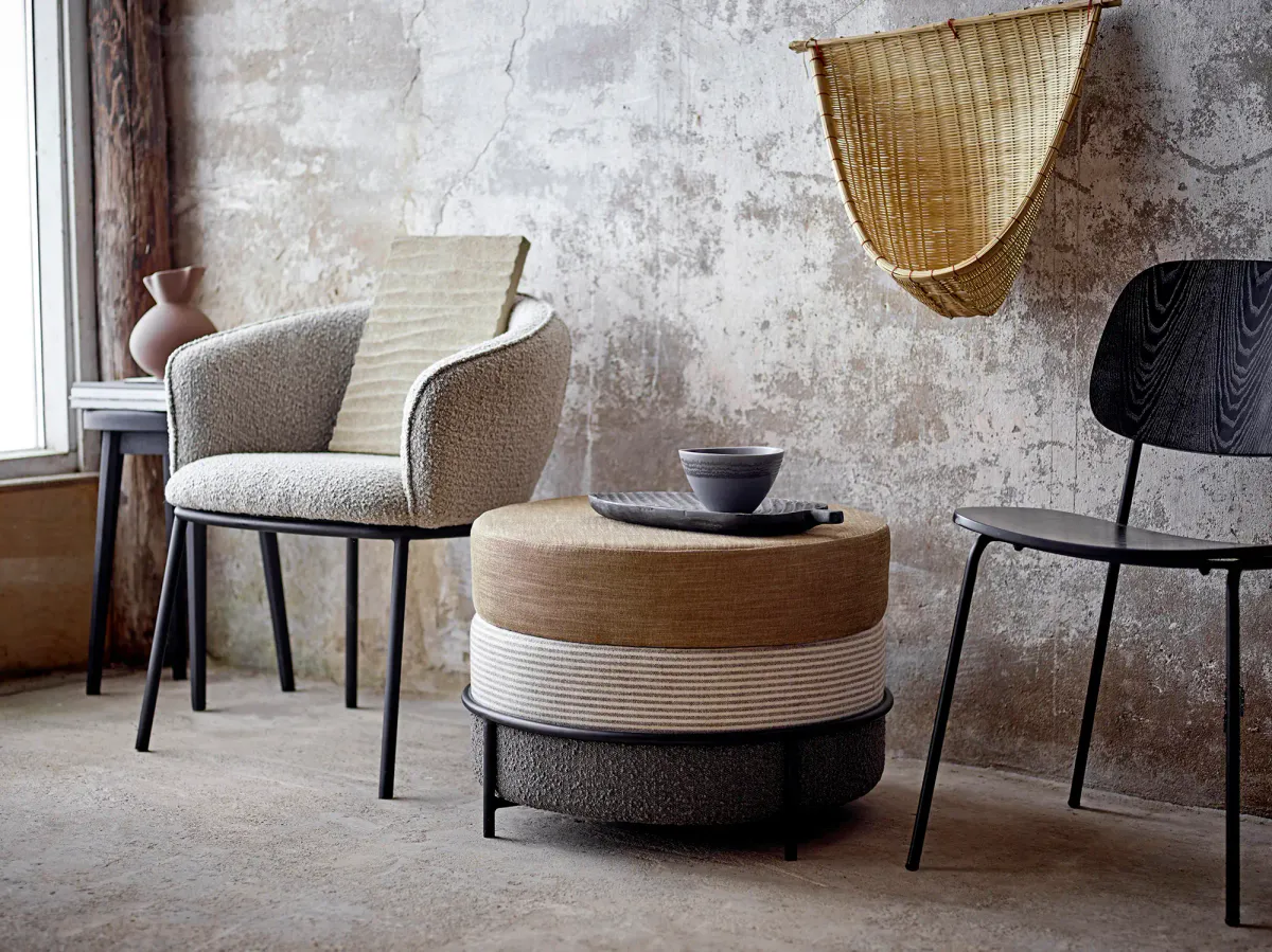 Bloomingville Cortone Spisestol Grå