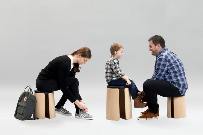 Hovedbilde LoCa Knax Krakk med Skinnpute Set av 3 stk