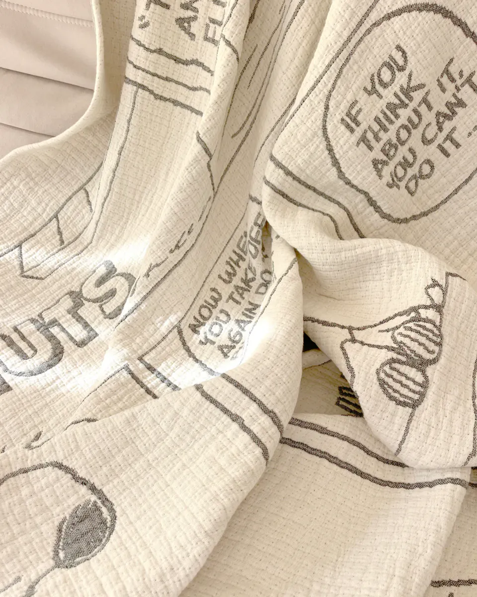 Maison Deux Peanuts Pledd Comic Flight School