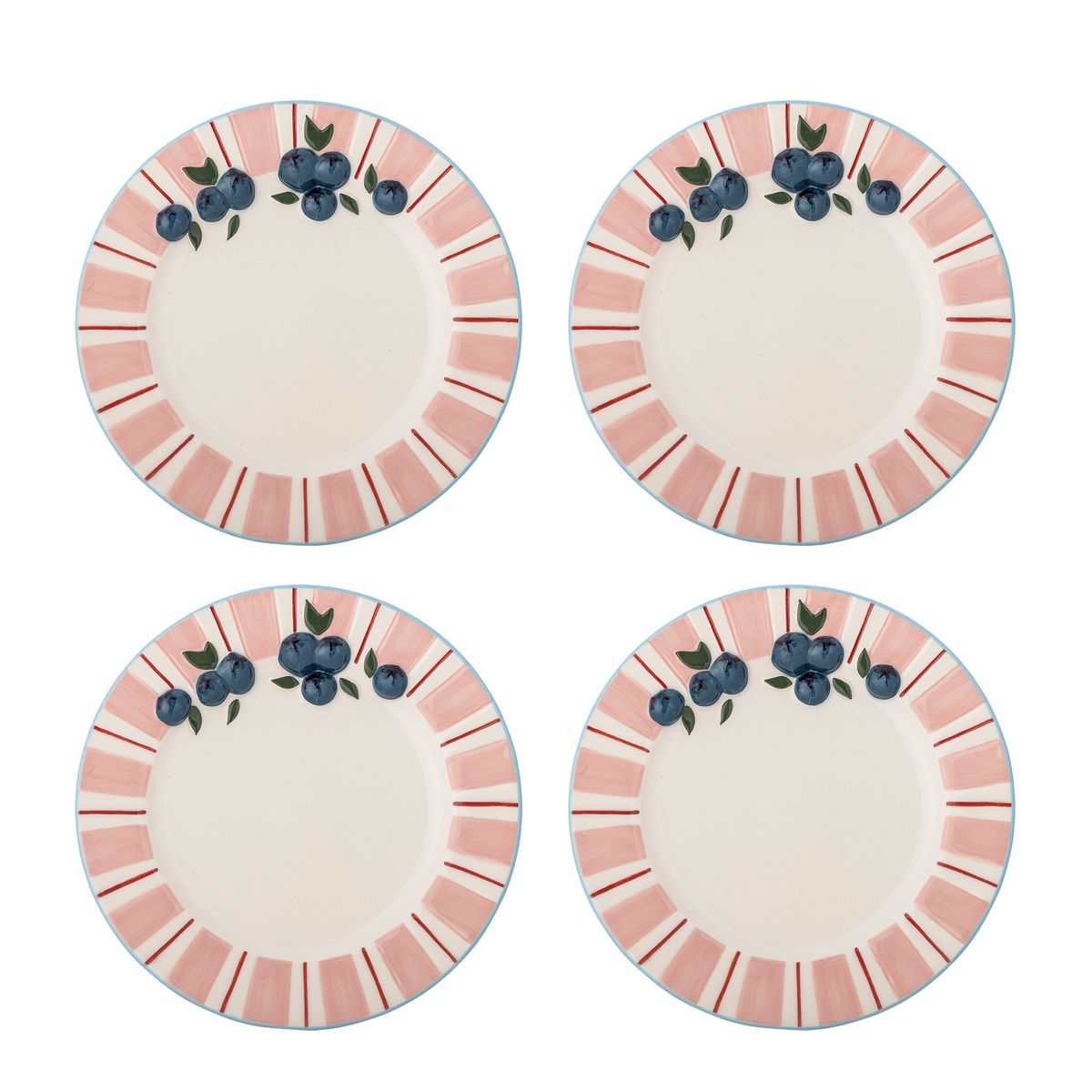 Bloomingville Carry Asjett 20,5 cm Rosa 4 stk