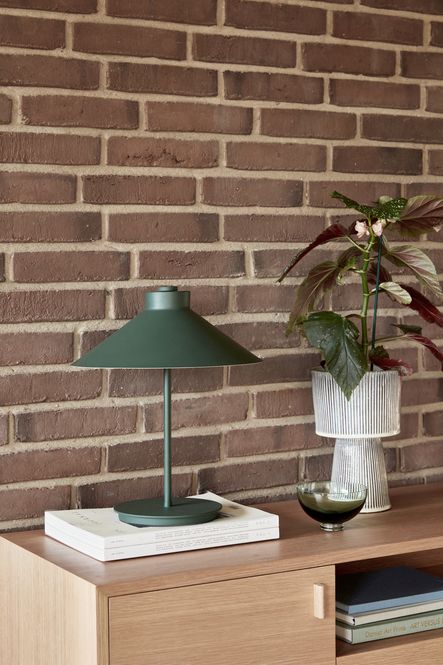 Hovedbilde Hübsch Shape Bordlampe Grønn
