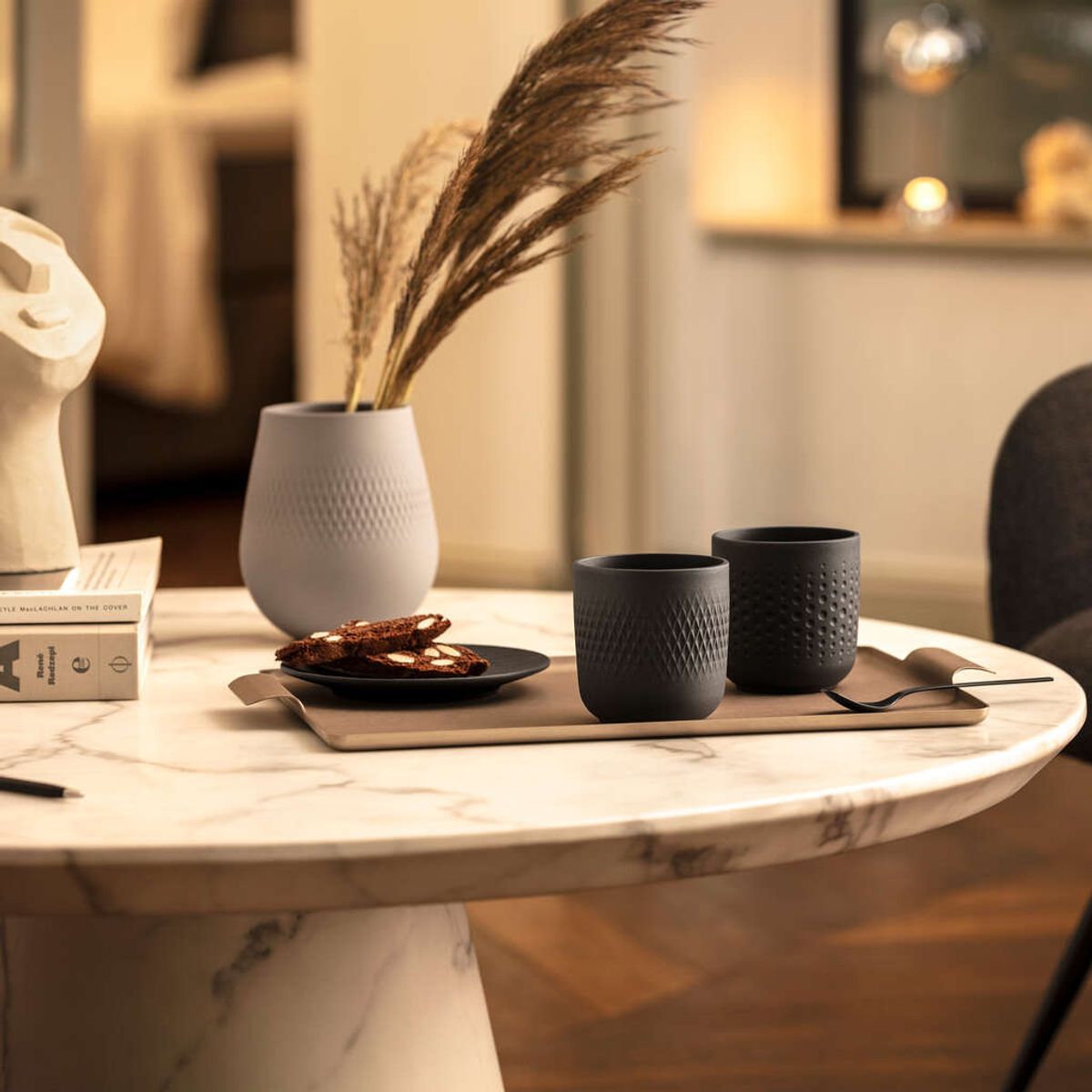 Manufacture Collier Black Termokopper sett 2stk.