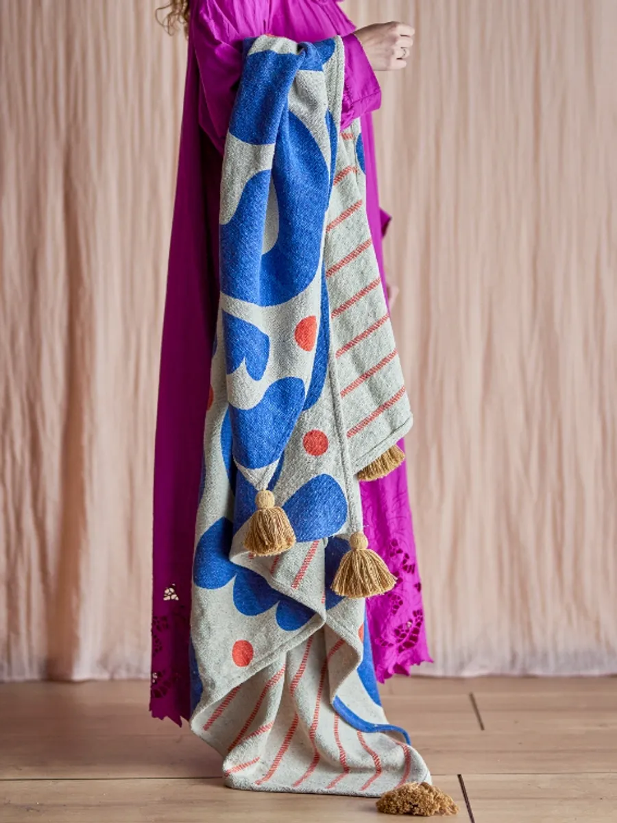 Bloomingville Eviaya Pledd 130x160 cm