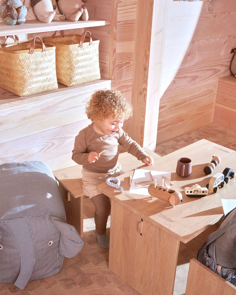 OYOY Mini Arca Benk Eik