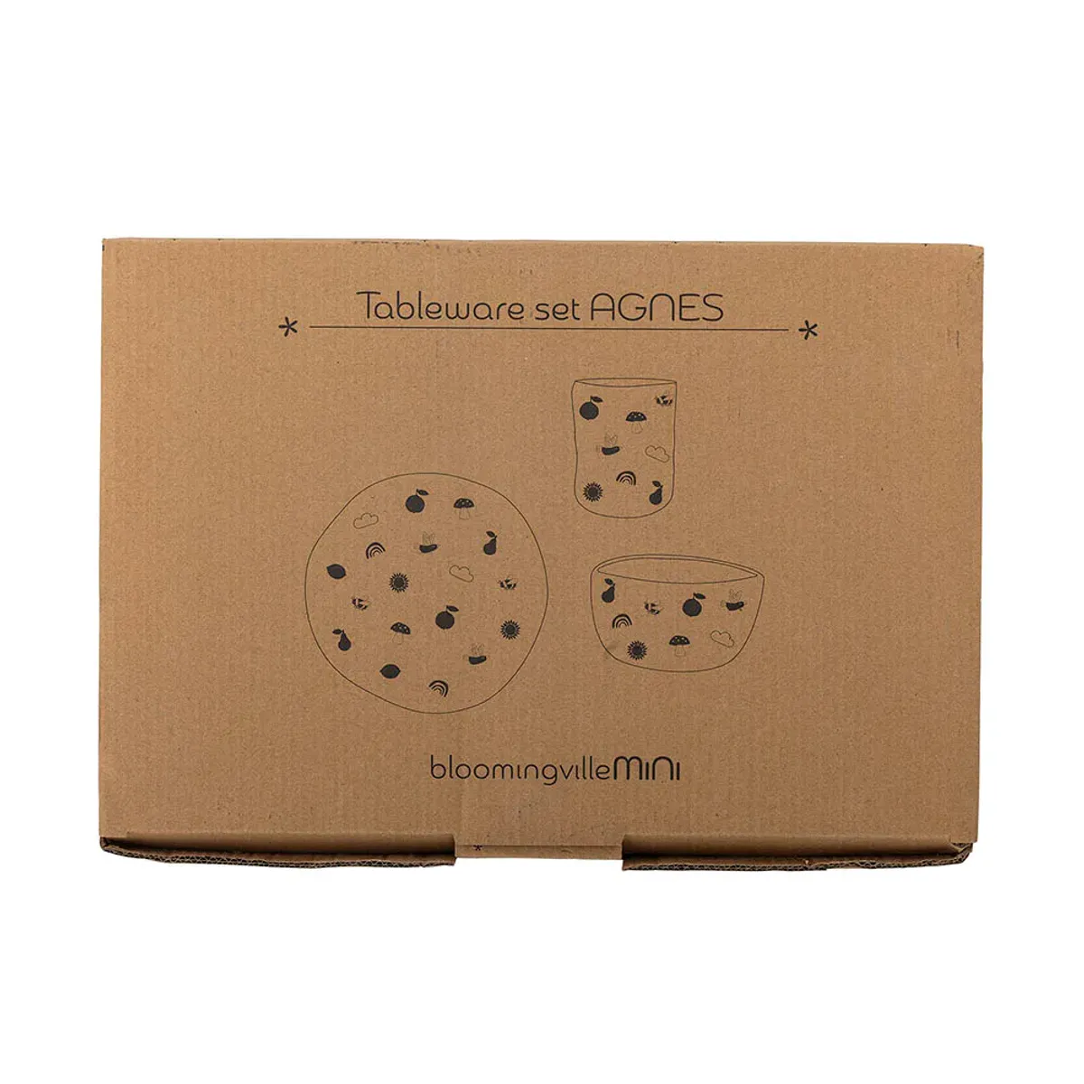 Bloomingville MINI Agnes Servisesett 3 deler