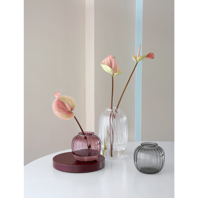 Hovedbilde Holmegaard Primula Vase plomme H12,5