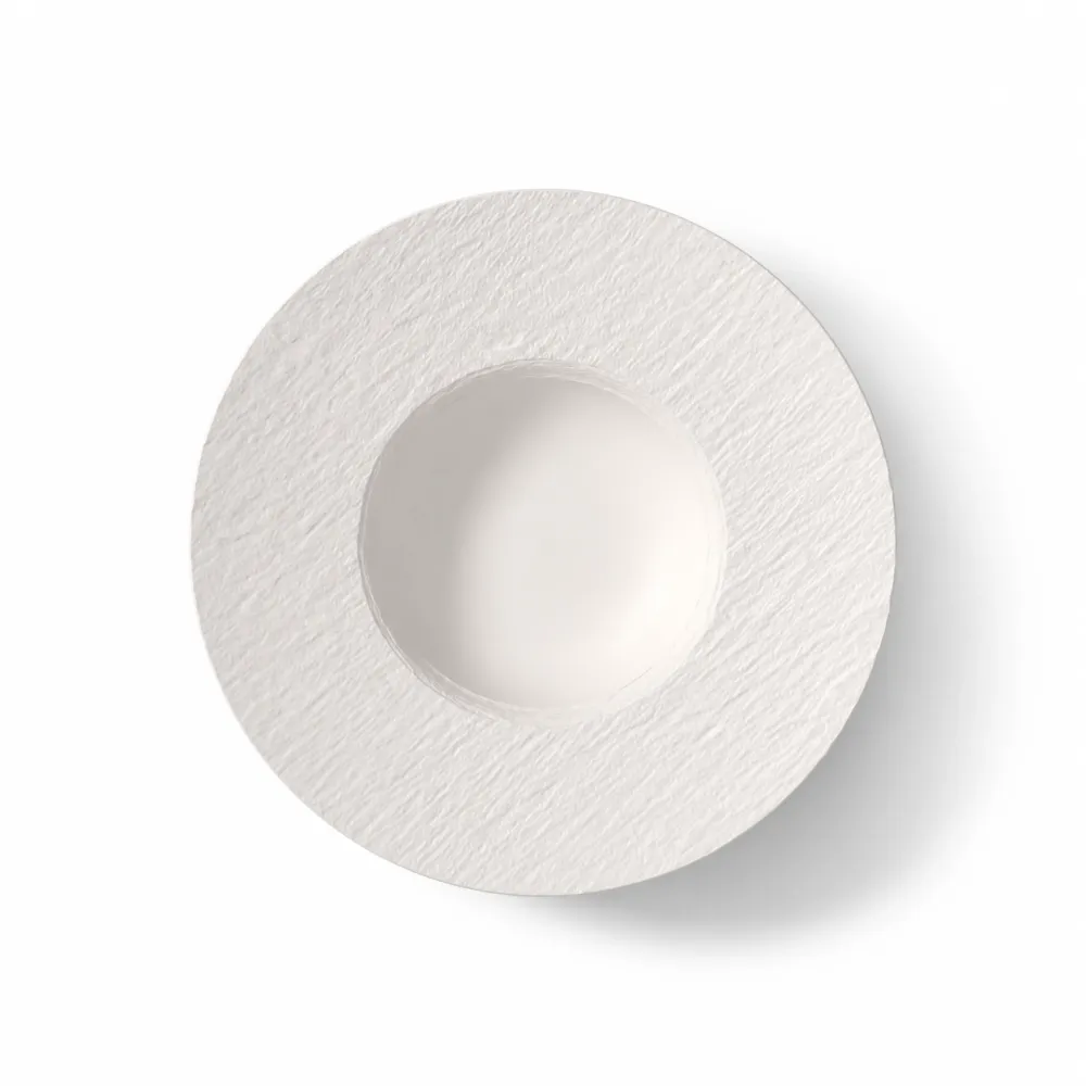 Villeroy & Boch Manufacture Rock Blanc Pastatallerken 28 cm