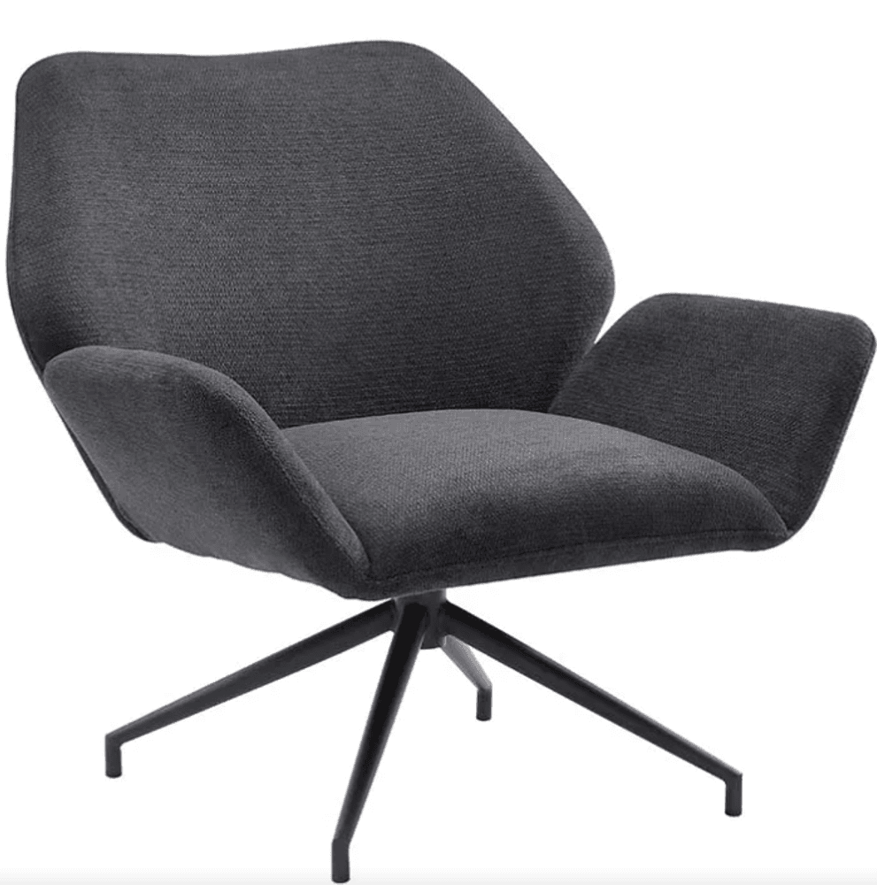 Trend Collection Portland Svingbar Lenestol Sierra Antrasitt