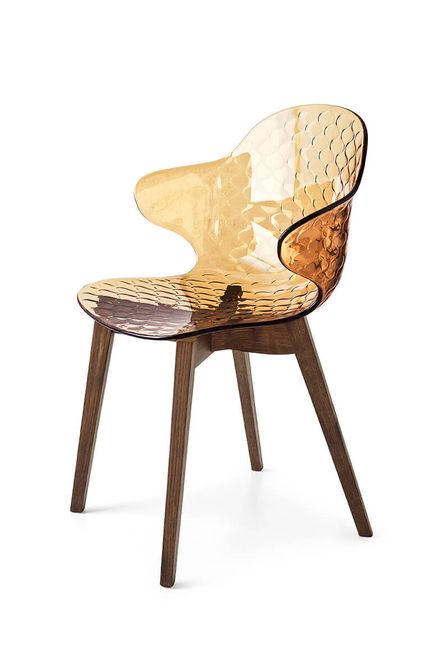 Hovedbilde Calligaris Saint Tropez stol smoke / amber
