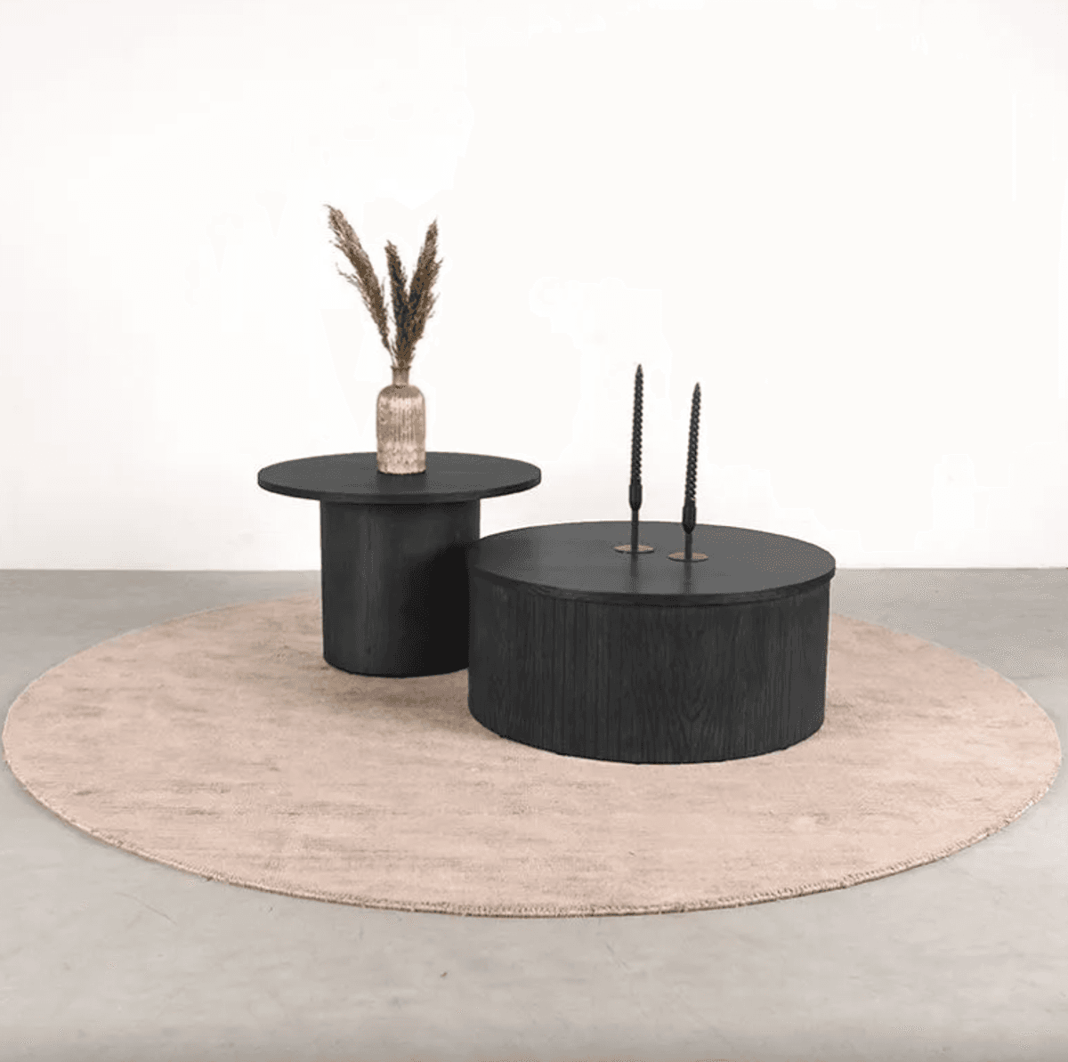 Trend collection Olivia Bord Sort 60 cm