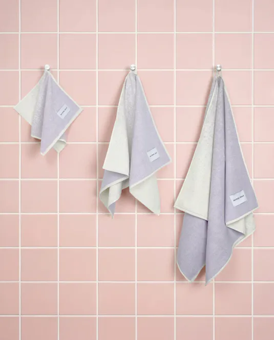 Hovedbilde Maison Deux Gradient Badehåndkle Lilac Vanilla ...