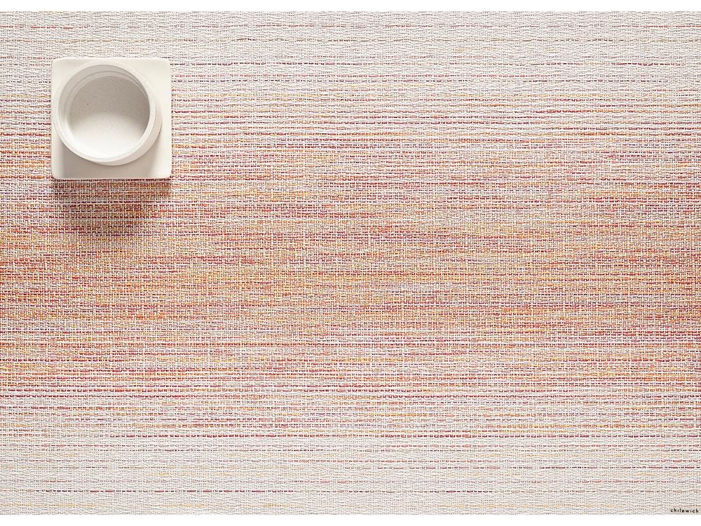 Chilewich Spisebrikke Ombre Sunrise 4stk