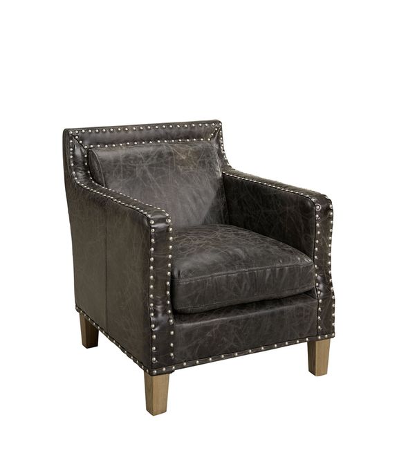 Hovedbilde Artwood Nizam Hvilestol Skinn Leather Fudge