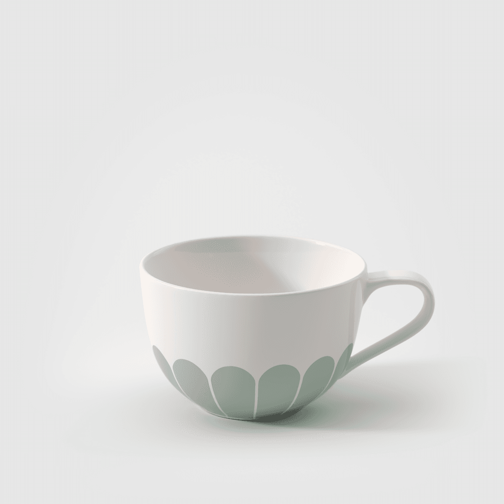 Villeroy & Boch Fleur Vert Frokostkopp 30 cl
