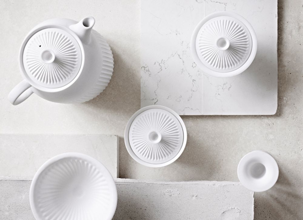 Lyngby Porcelæn Tse Tekopp m/fot 6,5cm