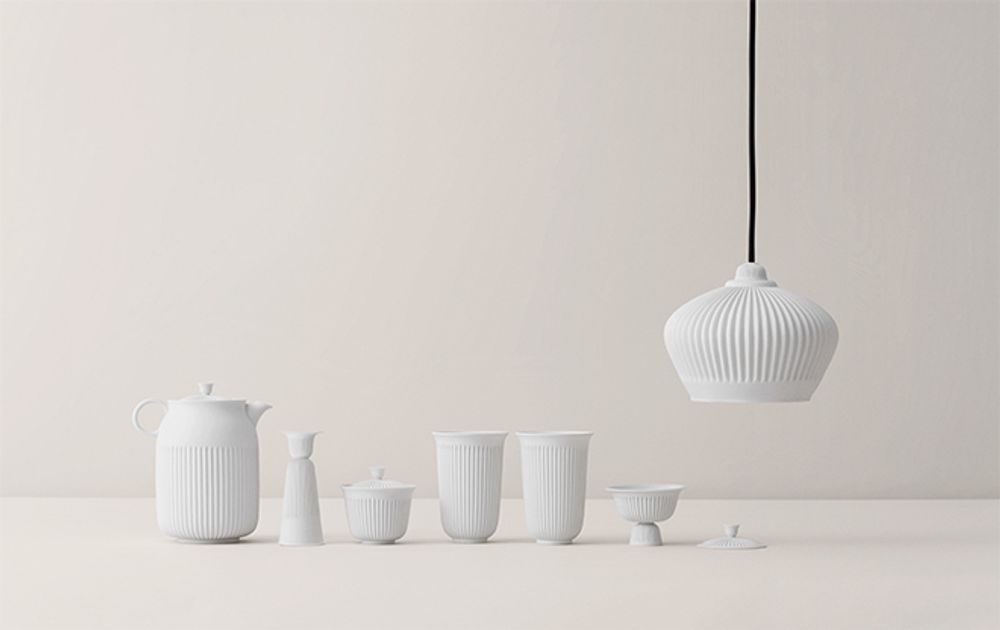 Lyngby Porcelæn Tse Tekopp m/fot 6,5cm
