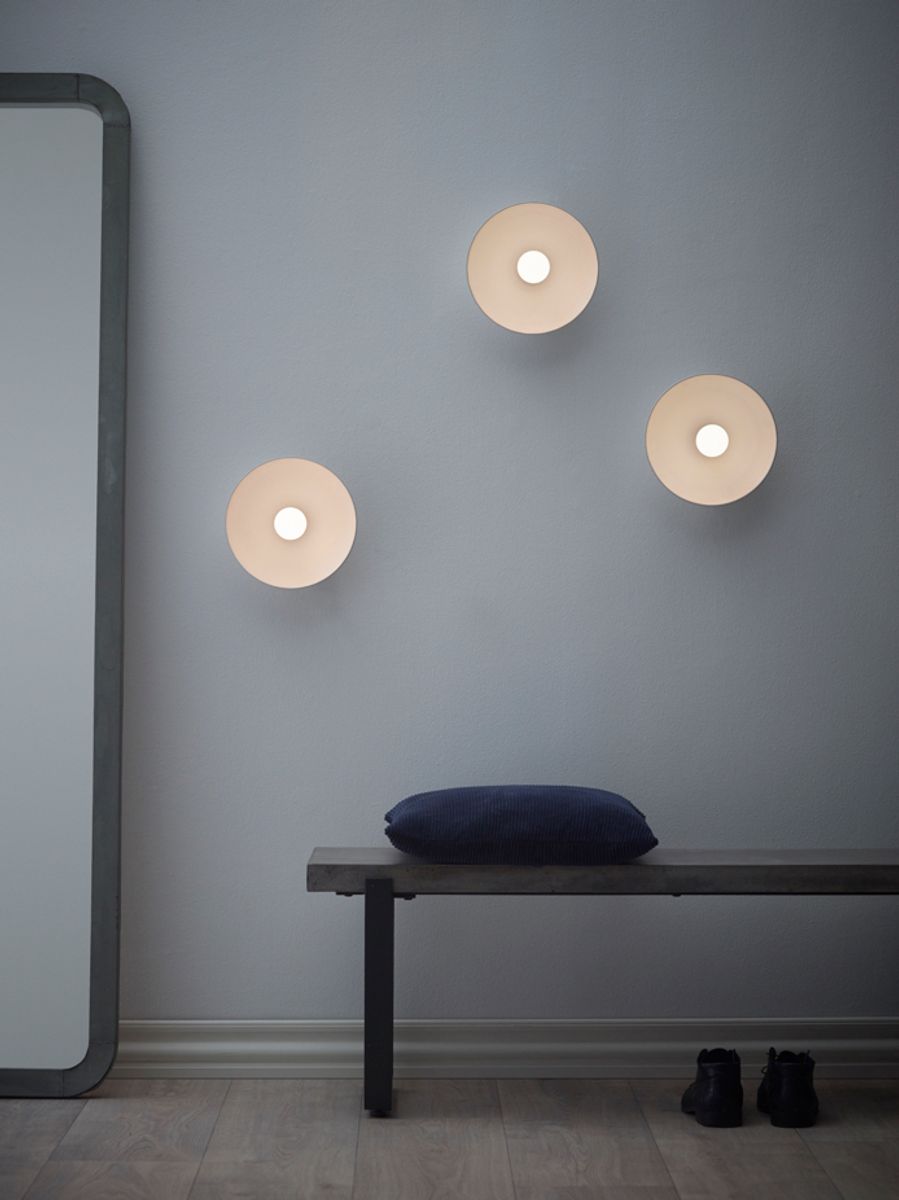 Herstal Vegglampe Turn Hvit / Metall