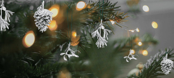 Hovedbilde Flora Danica Julepynt Oppheng Kongle Krom