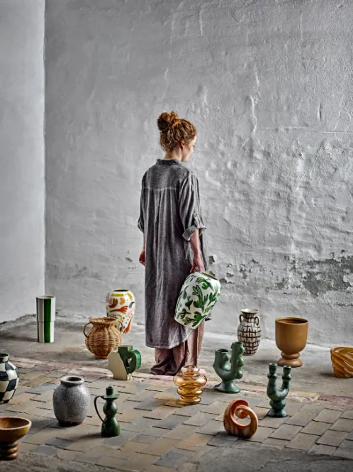 Hovedbilde Bloomingville Birdliva Vase Grønn 33 cm