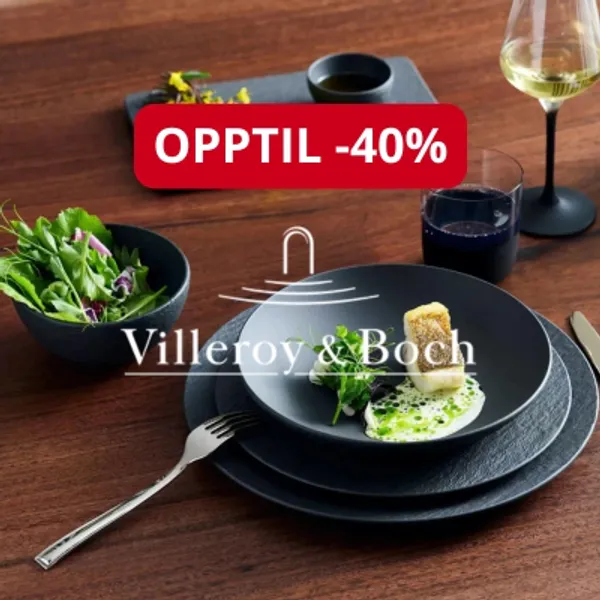 Villeroy & Boch kampanje på utvalgte serier