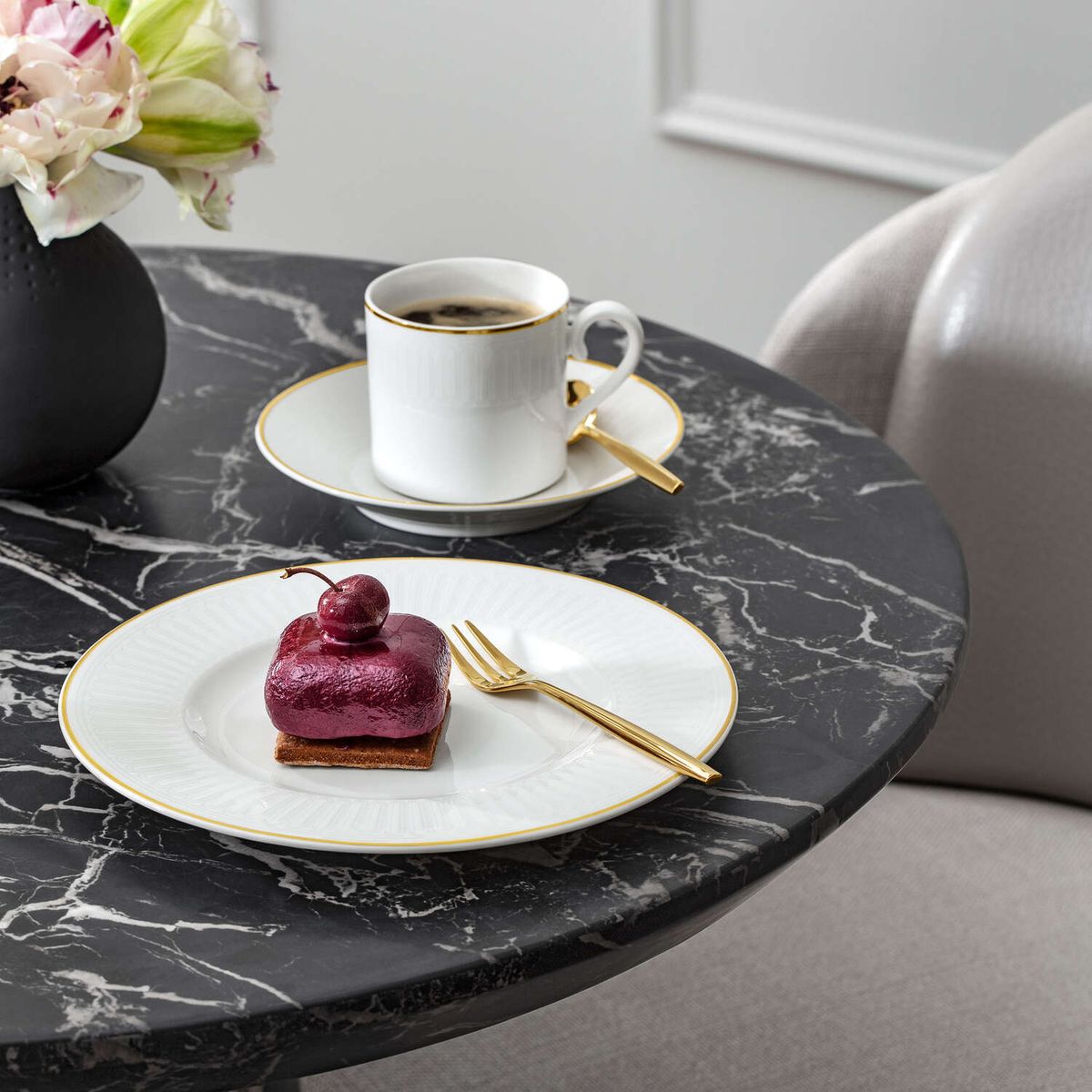 Villeroy & Boch Chateau Septfontaine skål til kaffekopp 15 cm