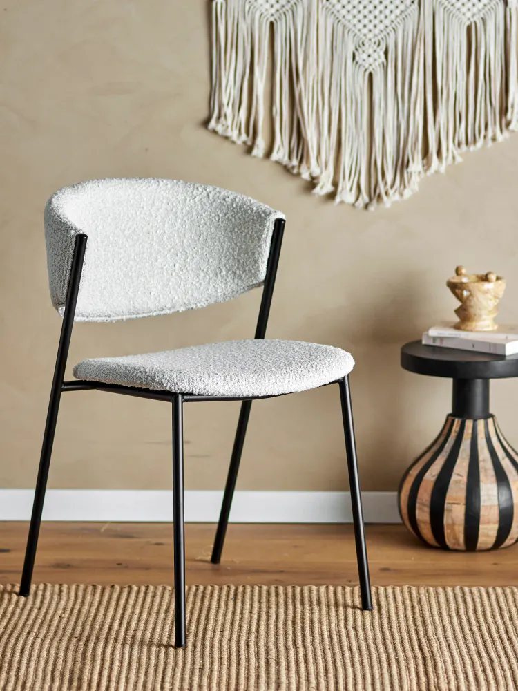 Bloomingville Marlo Spisestol Hvit 2 stk