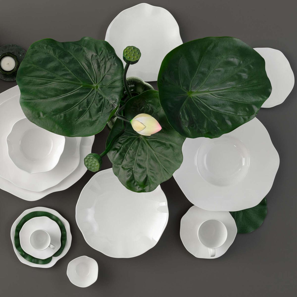 Villeroy & Boch Pura Middagstallerken 27 cm Hvit