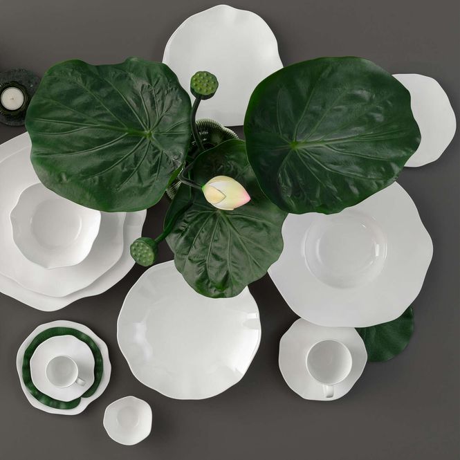 Hovedbilde Villeroy & Boch Pura Middagstallerken 27 cm Hvit