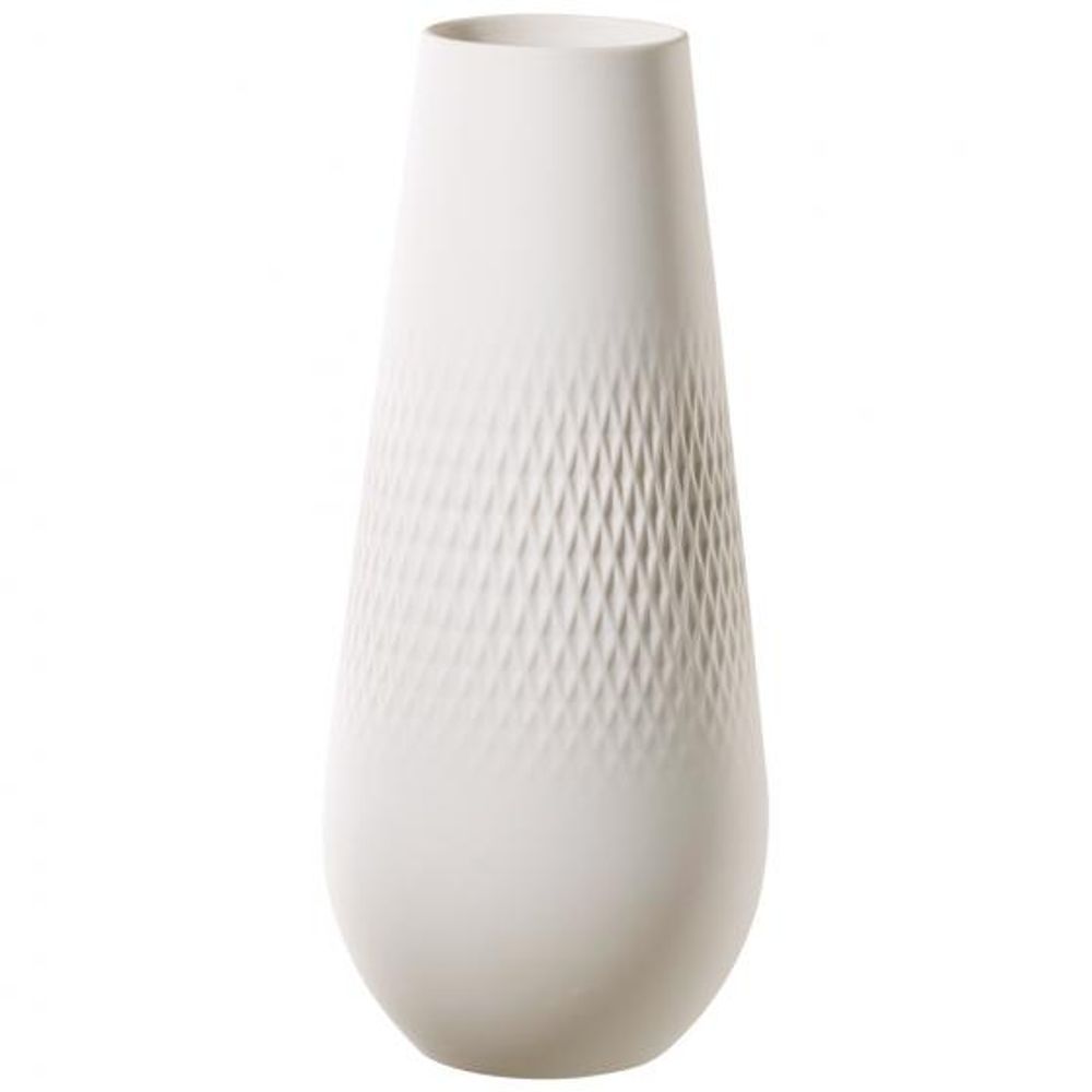 Villeroy & Boch Collier Blanc Carre høy vase