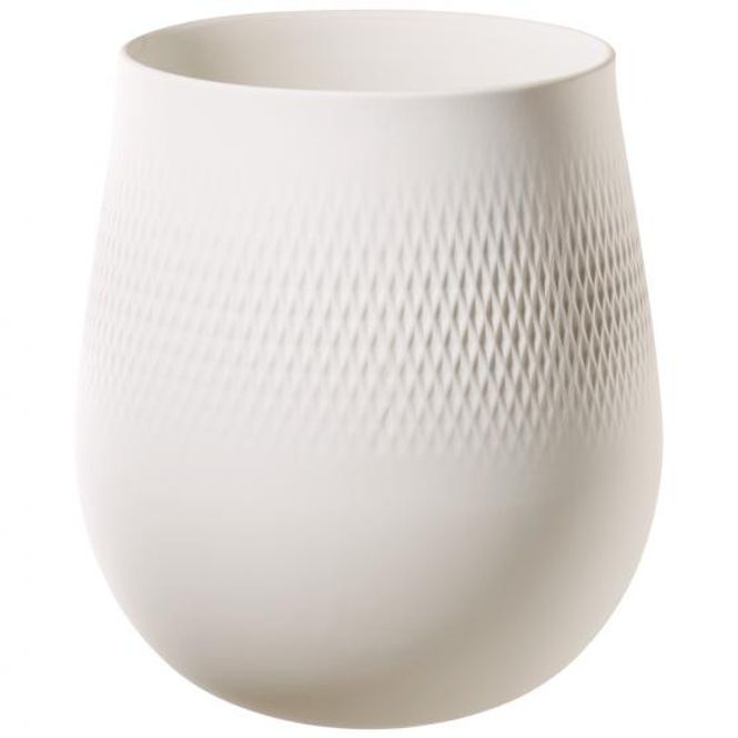 Hovedbilde Villeroy & Boch Collier Hvit Carre stor vase