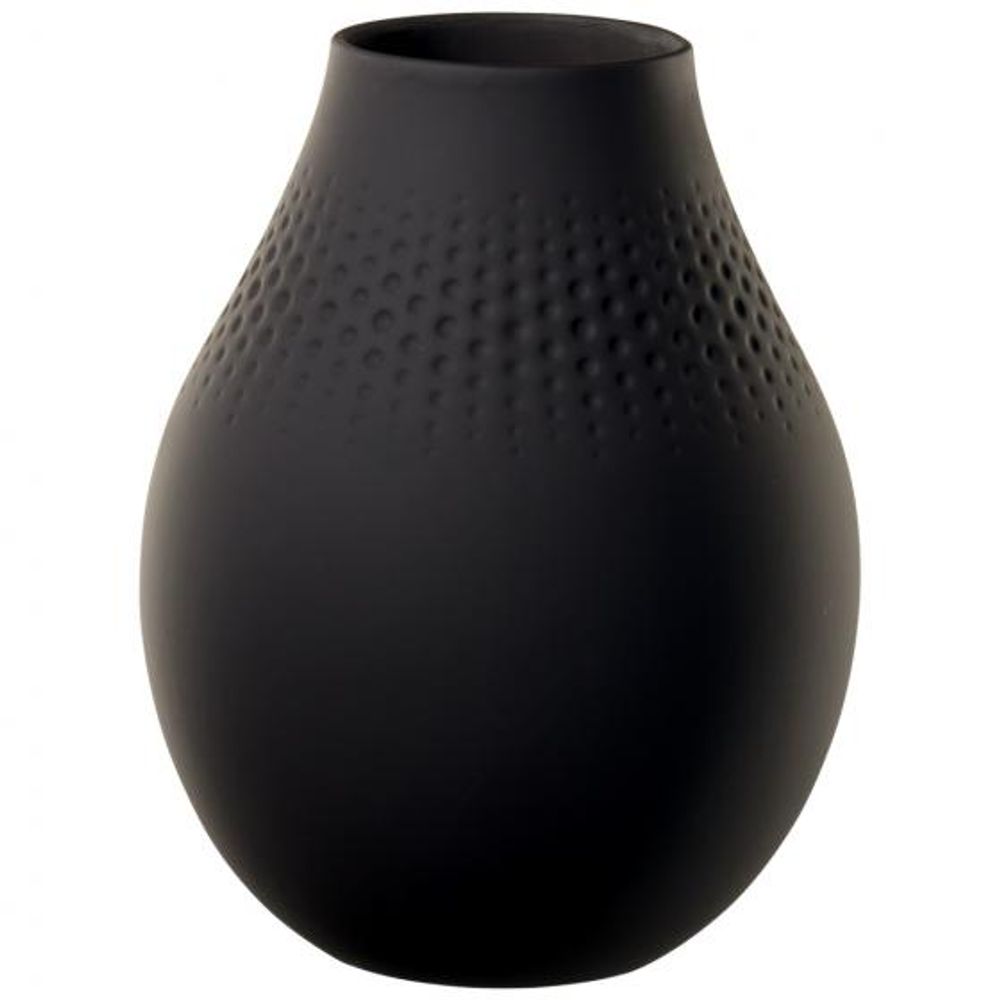 Villeroy & Boch Collier Noir Perle høy vase