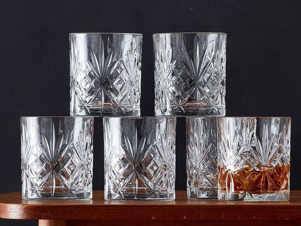 Lyngby Glass Melodia Whisky 31cl 6 stk krystall.
