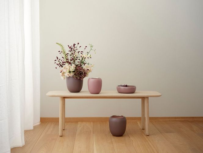 Hovedbilde Stelton Ora Vase Dark Powder/Powder H20 cm