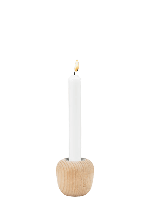 Hovedbilde Stelton Ora Lysestake H 6,5 cm Eik