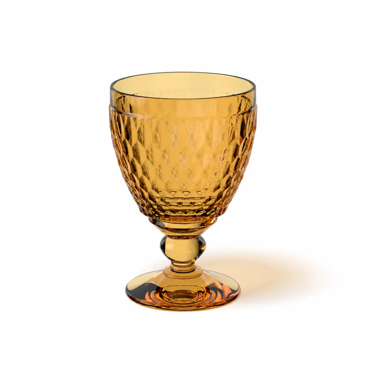 Villeroy & Boch Boston Vannglass m/stett 250 ml Gul