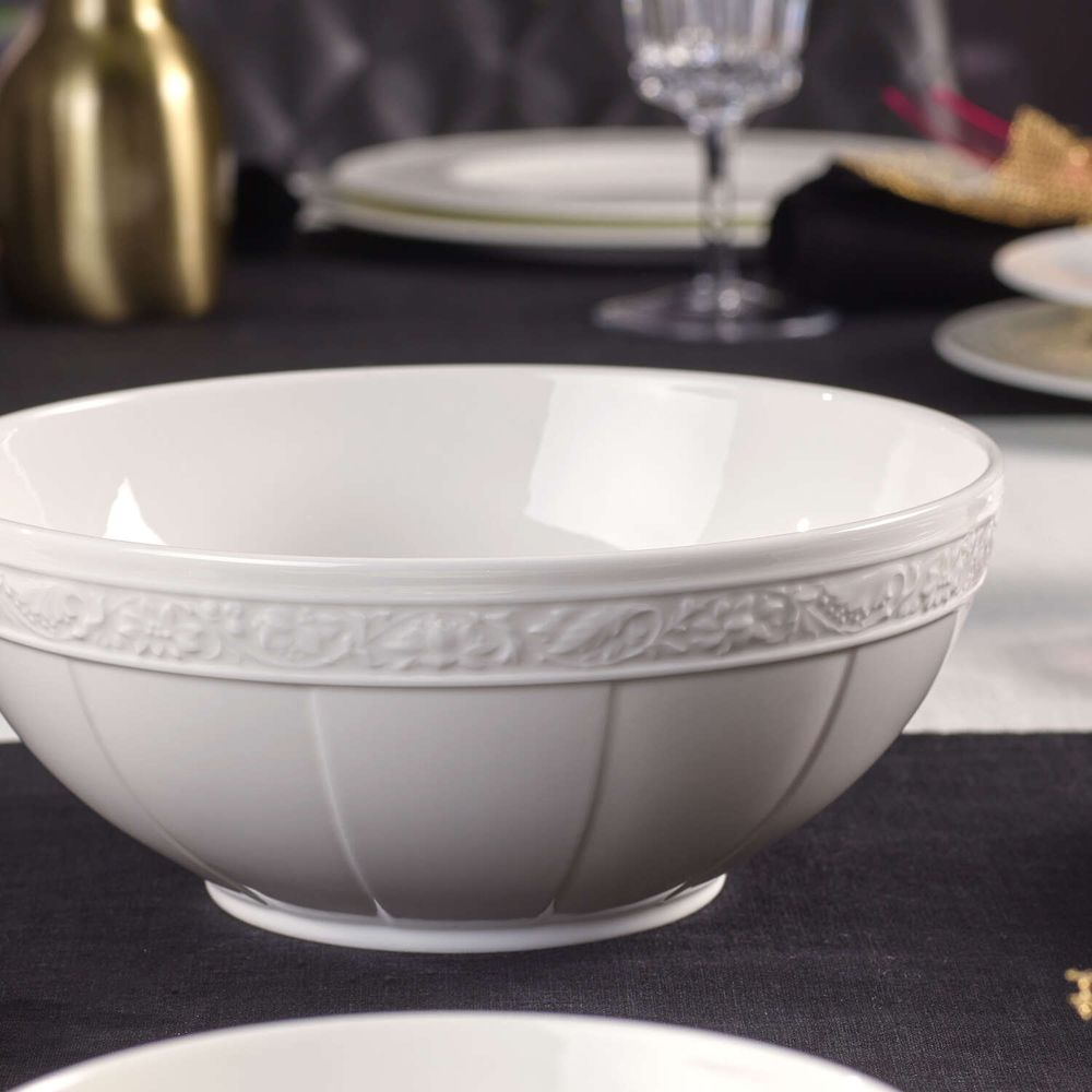 Villeroy & Boch White Pearl Salatskål 21 cm