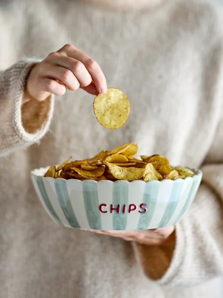 Bloomingville Chip Skål Chips Blå