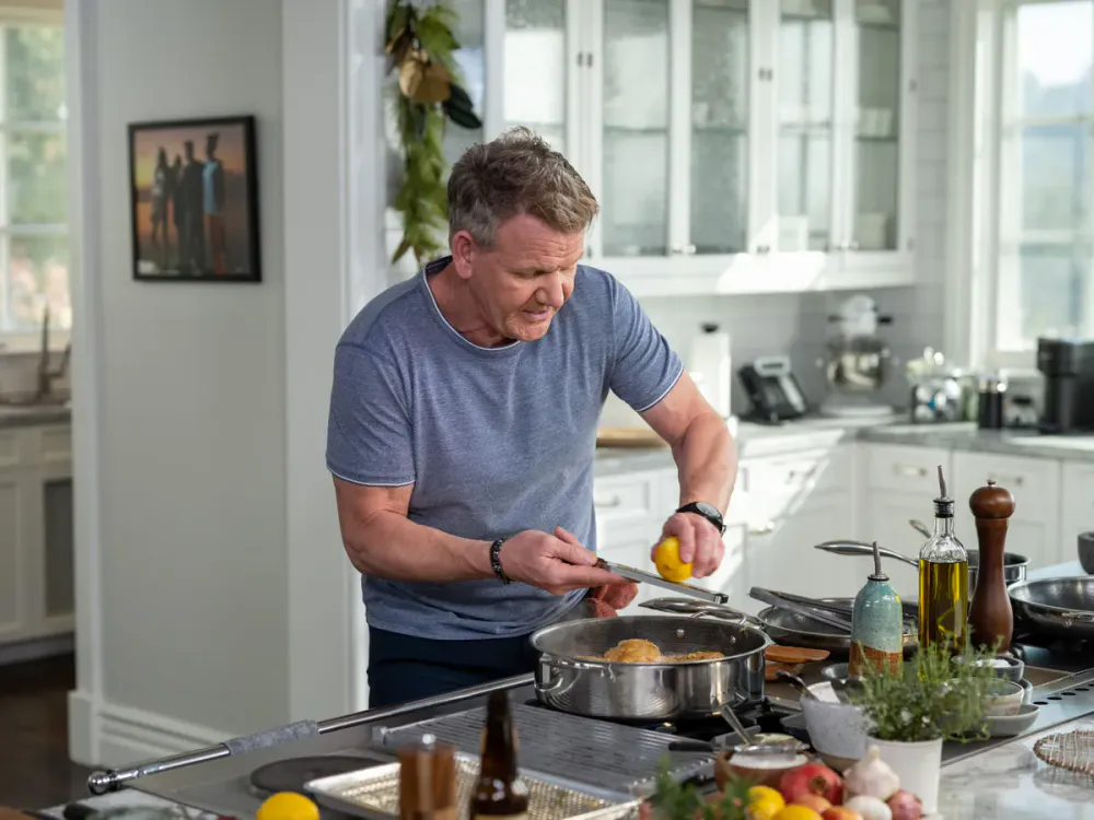HEXCLAD by Gordon Ramsay  Sett med 3 gryter og 3 lokk, hybrid